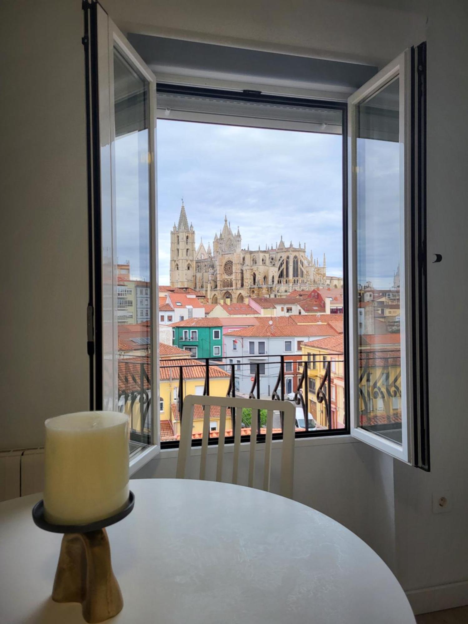 Catedral De Leon II Appartement Buitenkant foto