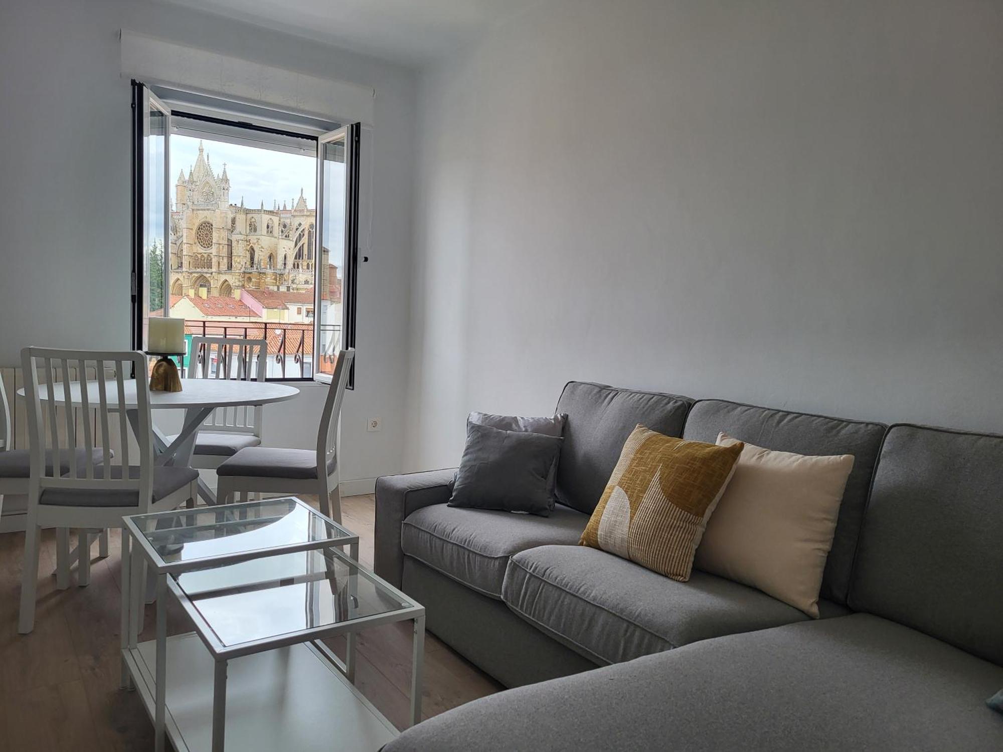 Catedral De Leon II Appartement Buitenkant foto