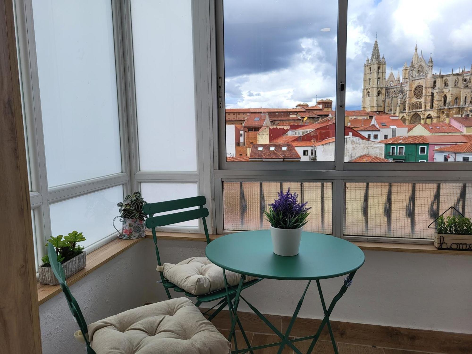 Catedral De Leon II Appartement Buitenkant foto