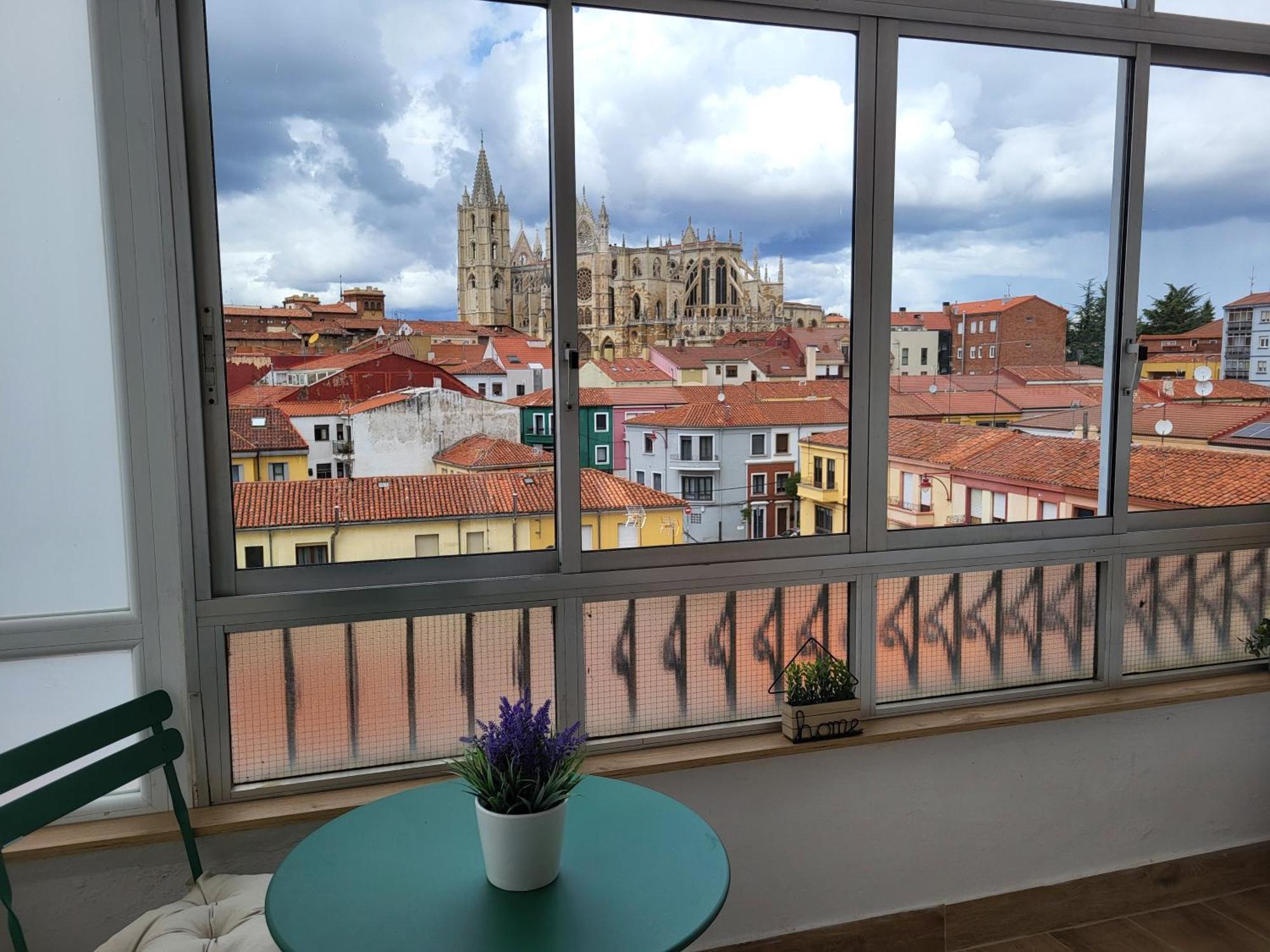 Catedral De Leon II Appartement Buitenkant foto